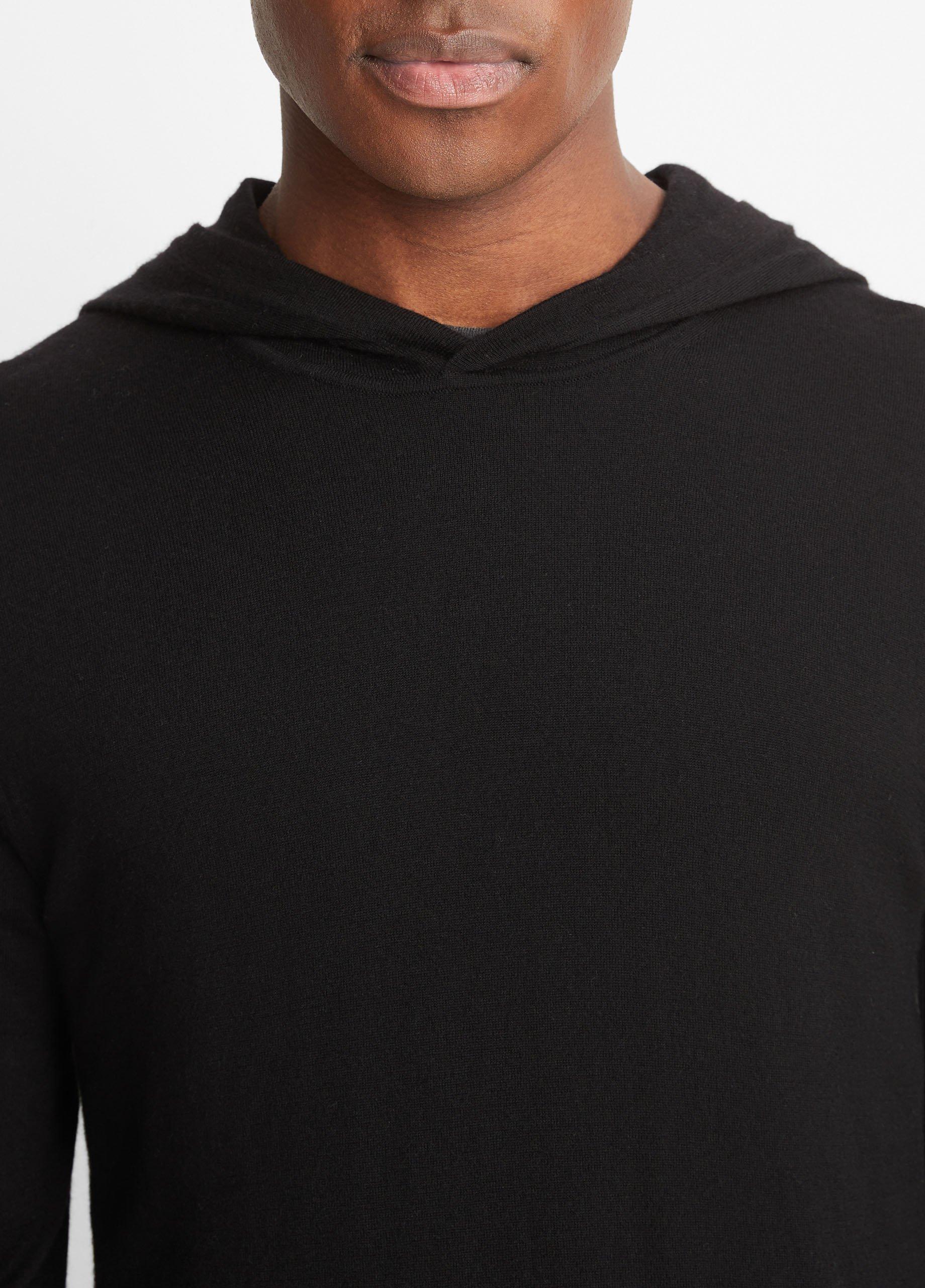 Featherweight Wool Cashmere Pullover Hoodie Product Image