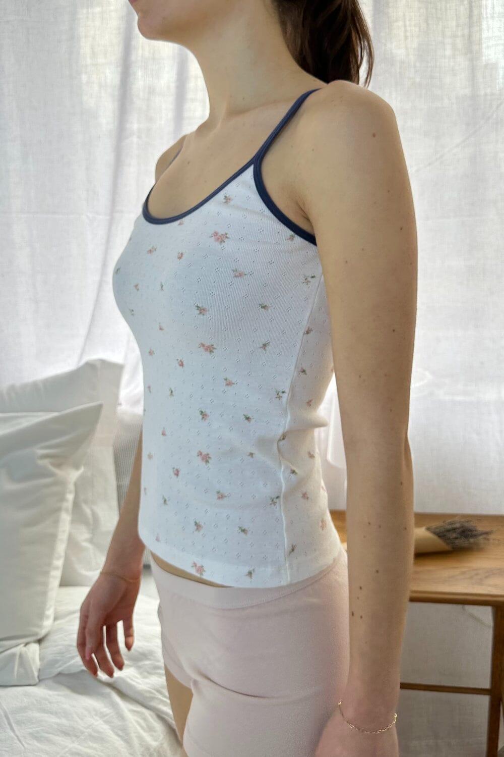 Beyonca Eylet Floral Tank Product Image