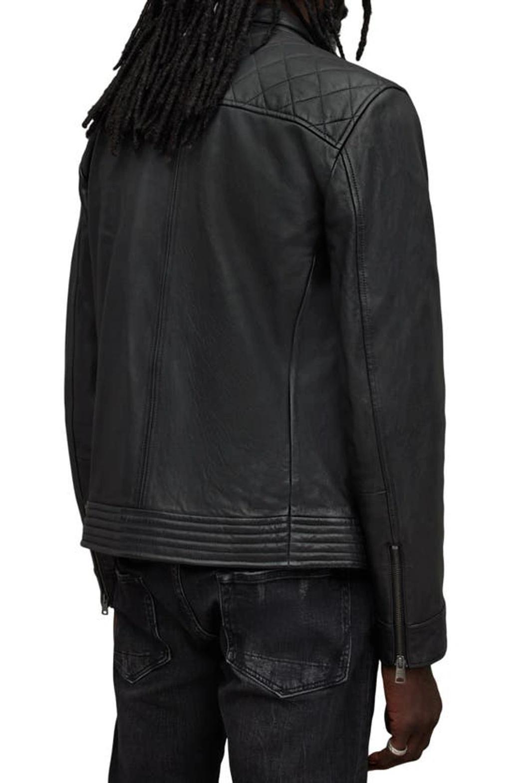 Zola Leather Jacket In Black Product Image