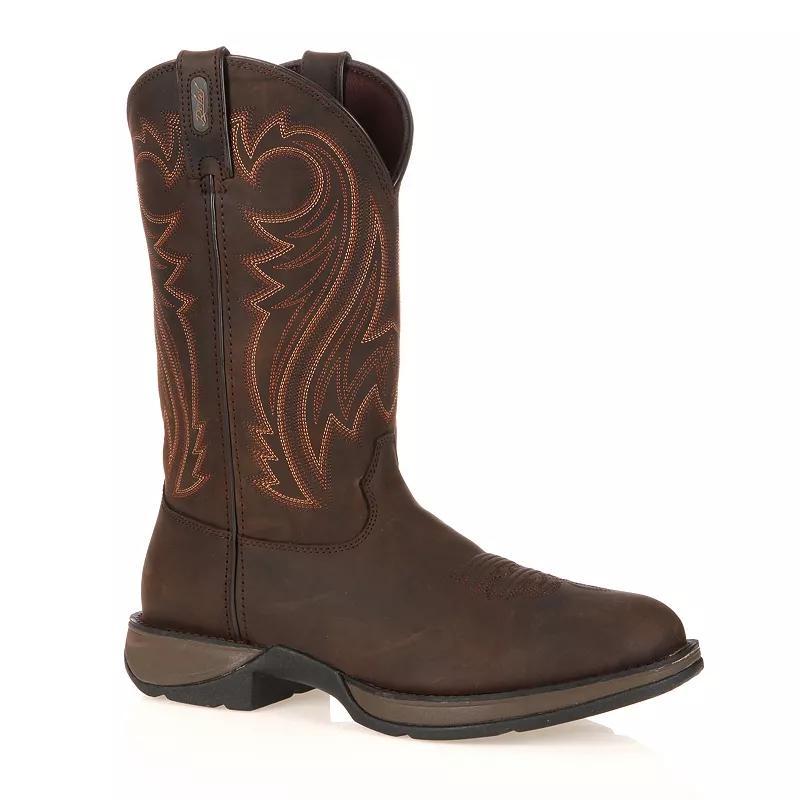 Durango Rebel Mens 11-in. Western Boots Brown Wyoming Product Image