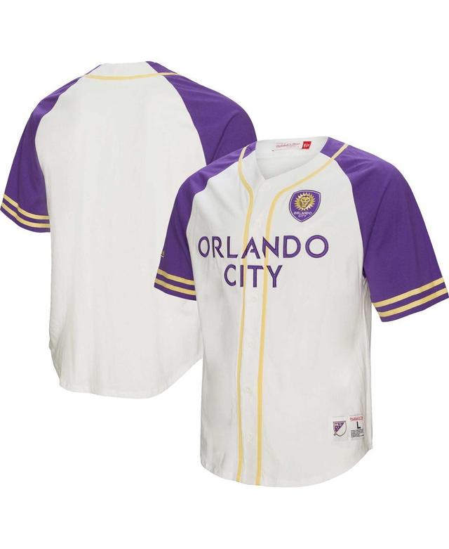 Mens Mitchell & Ness White Orlando City Sc Practice Day Jersey - White Product Image