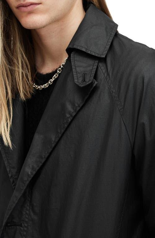 ALLSAINTS Allman Mac Jacket In Black Product Image