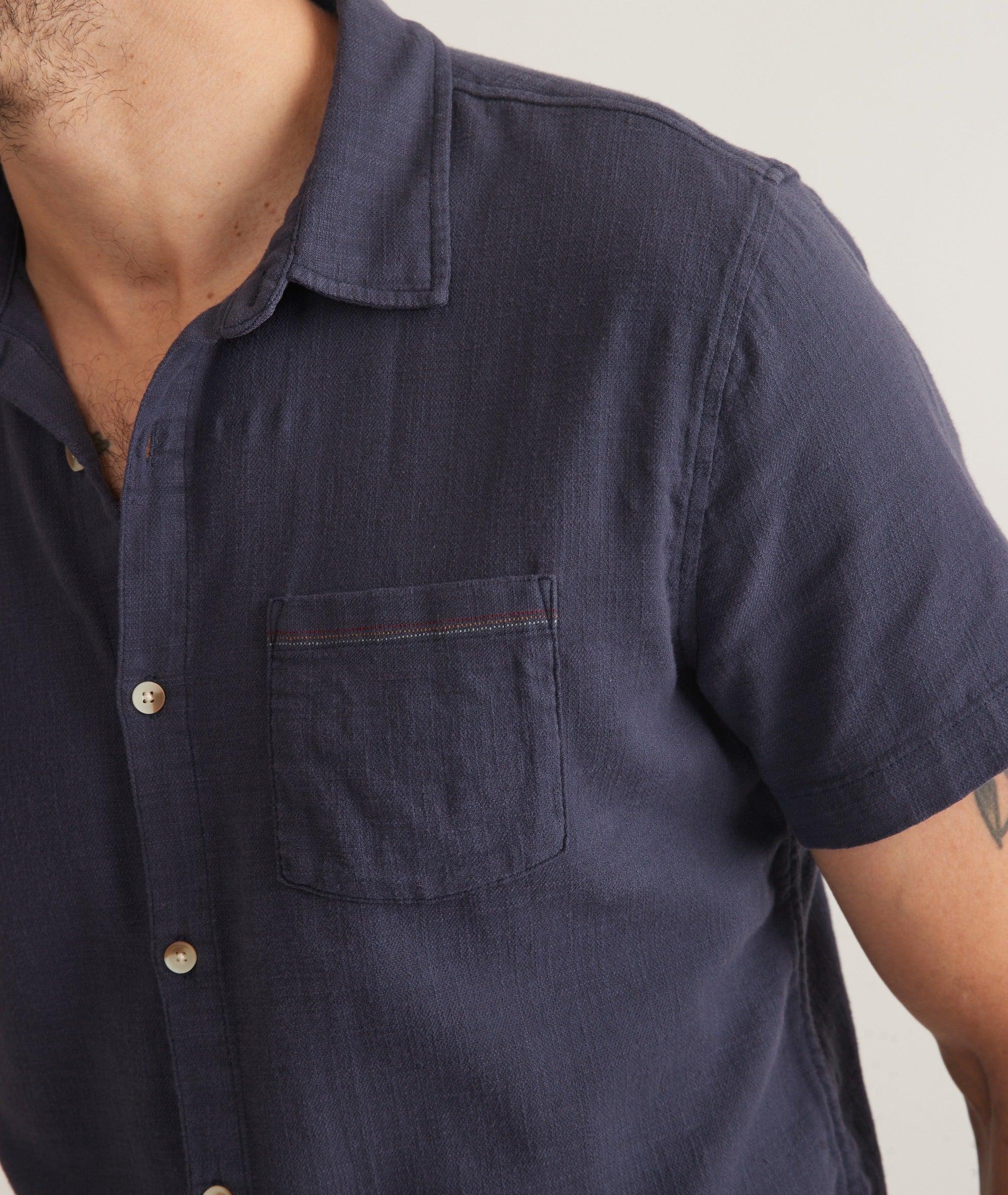 Stretch Selvage Short Sleeve Shirt Product Image