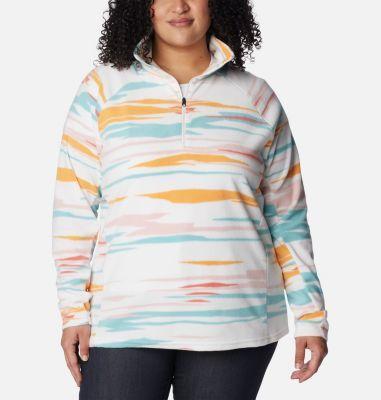 Columbia Women s Glacial IV Print Half Zip Pullover - Plus Size- Product Image