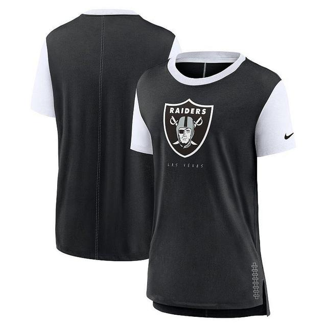 Womens Nike Black Las Vegas Raiders Team T-Shirt Product Image