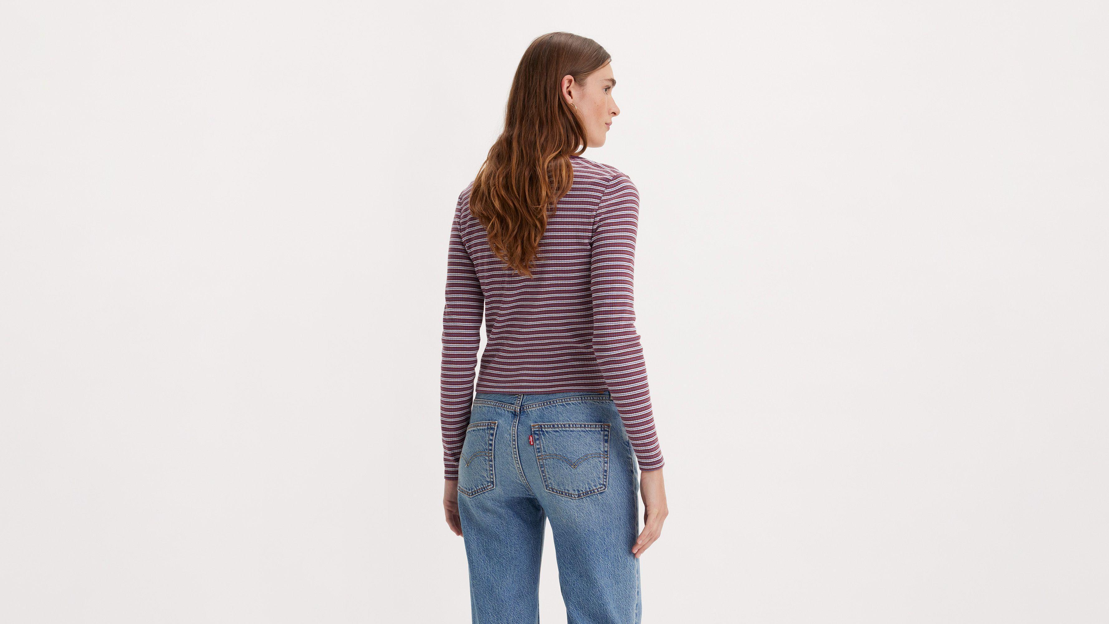 Levi's Sleeve Britt Snap Front Top - Women's Product Image