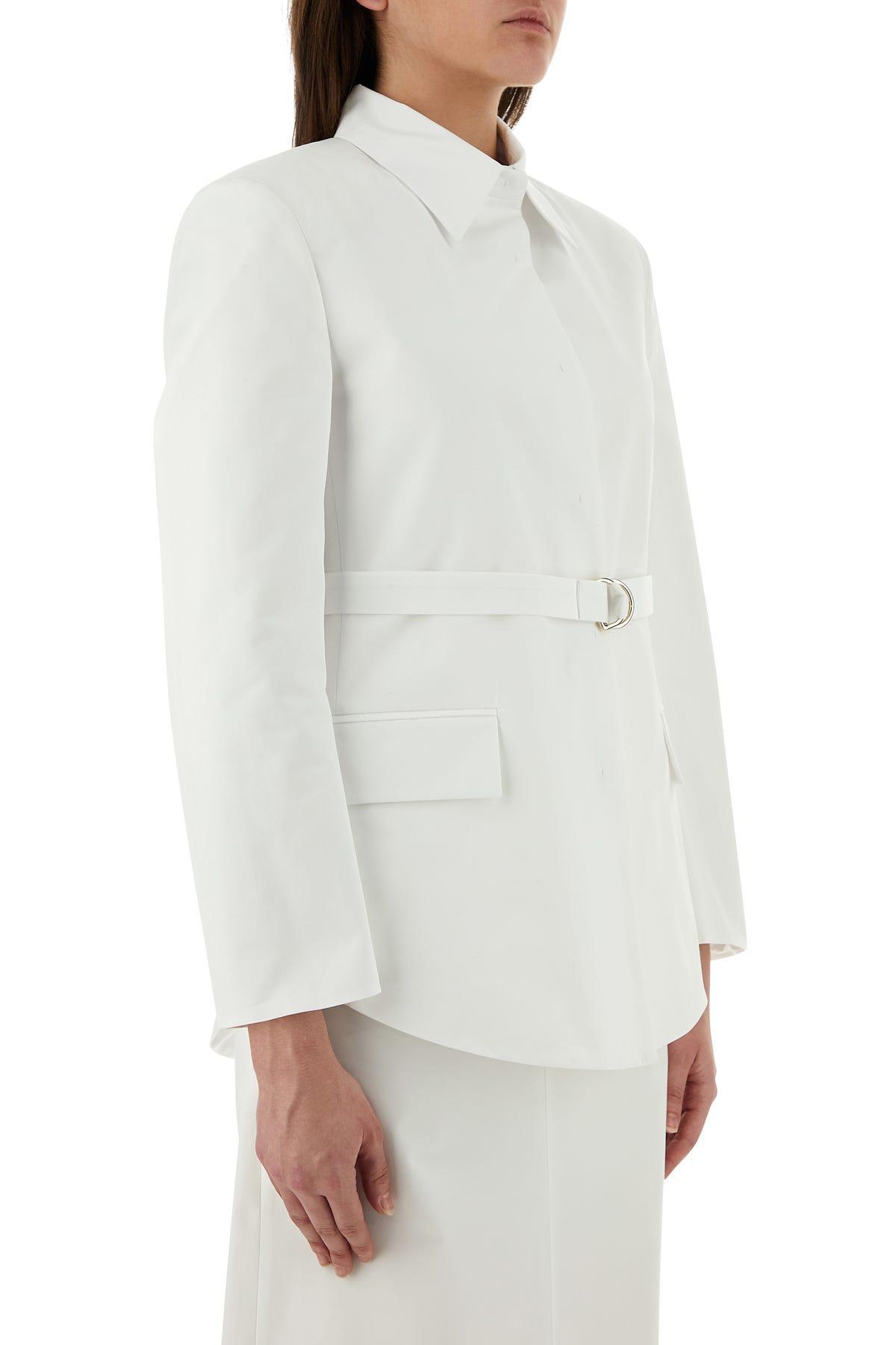 VALENTINO Garavani Trench In White Product Image