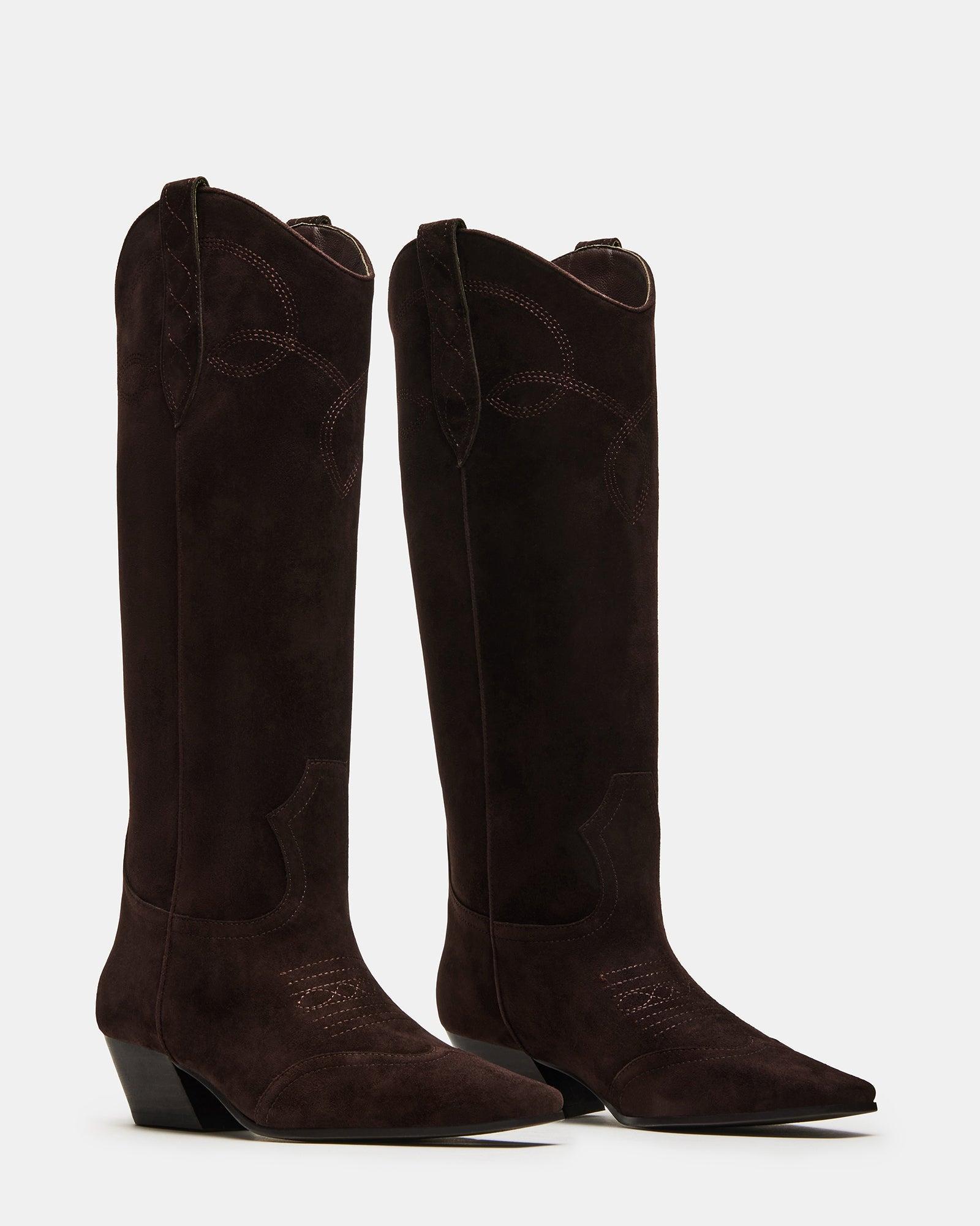 DOLLIE BROWN SUEDE Female Product Image