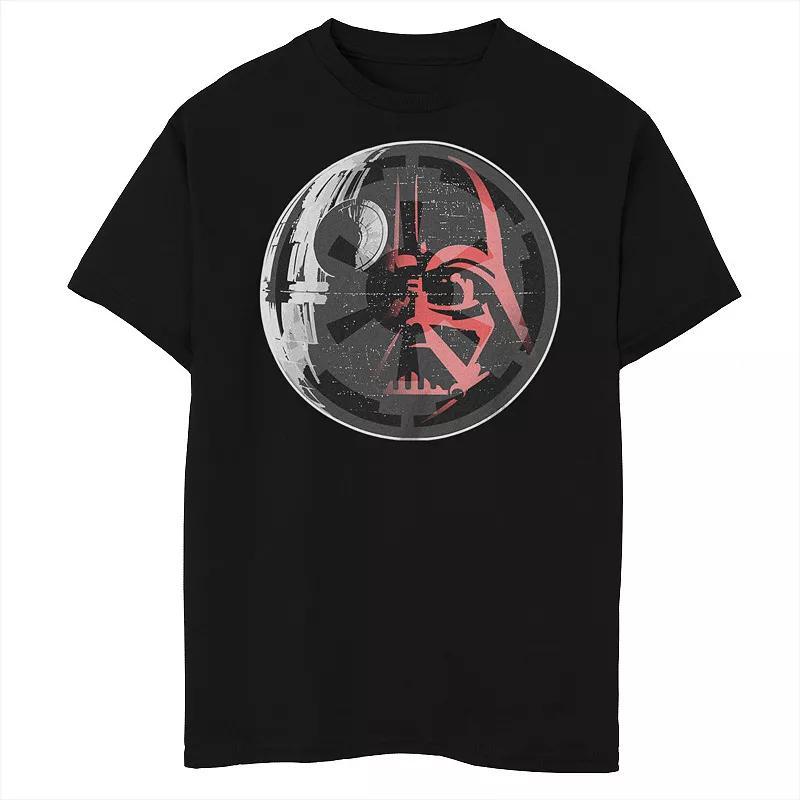 Boys Star Wars Death Star Man Husky Graphic Tee, Boys Product Image