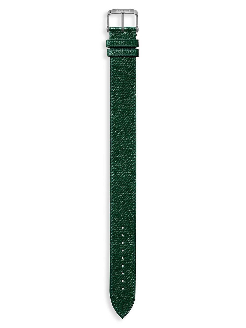 Mens Pebble Grain Leather Watch Strap Product Image