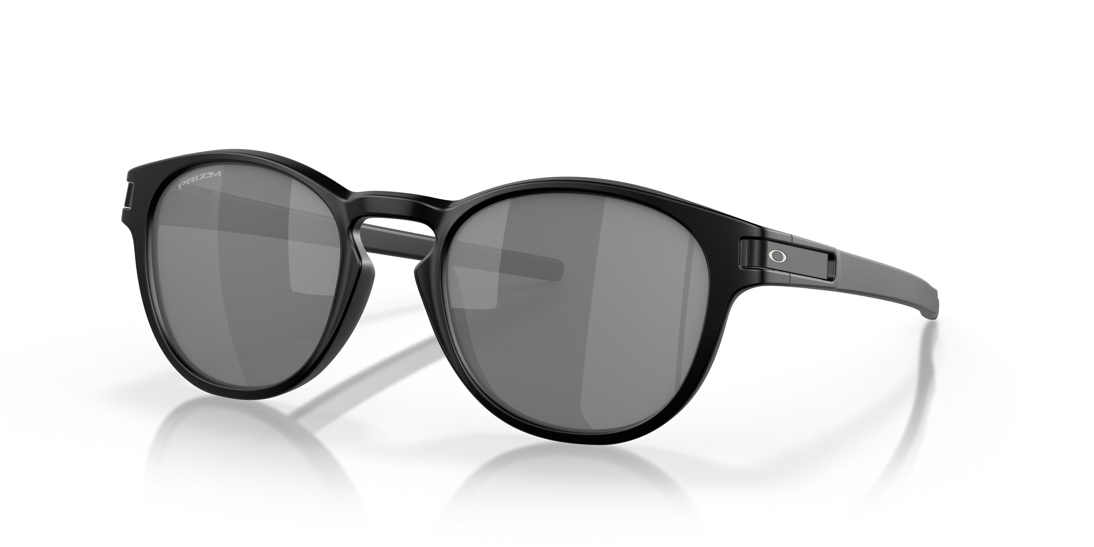 Oakley Latch Sunglasses Matte Black / Prizm Black Product Image