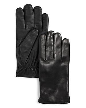 The Mens Store at Bloomingdales Cashmere Lined Basic Tech Gloves - 100% Exclusive Product Image