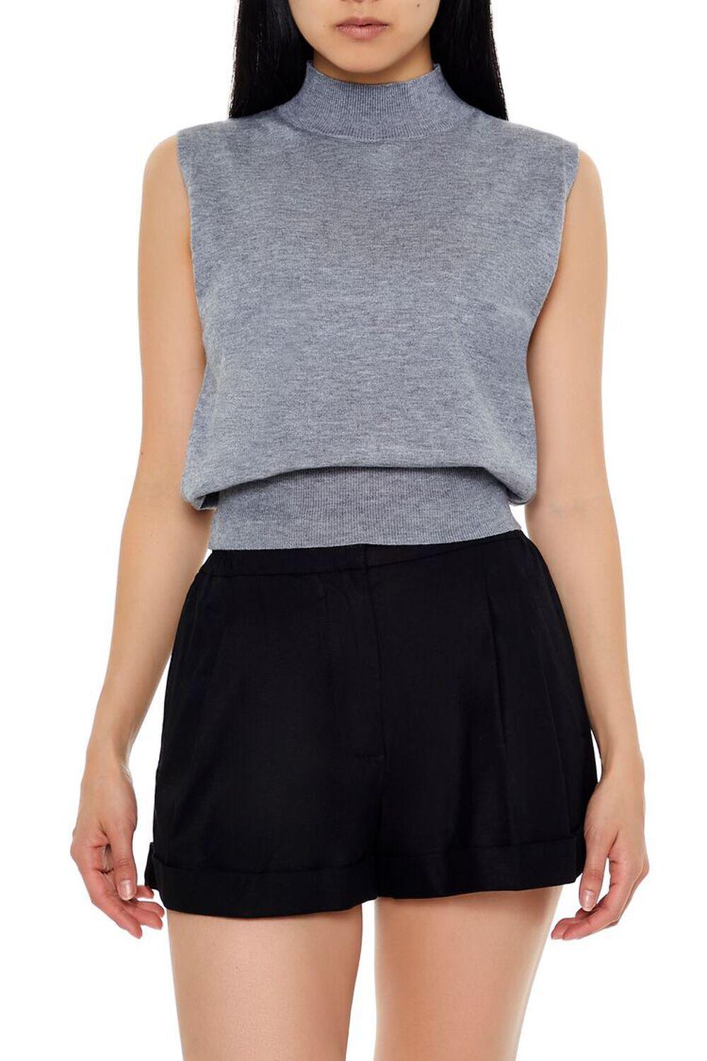 Mock Neck Sweater Vest | Forever 21 product image