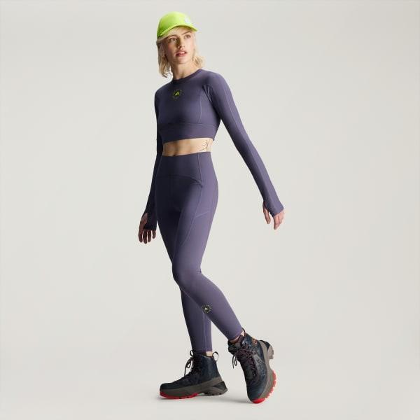 adidas by Stella McCartney TrueStrength Yoga Long Sleeve Crop Top Product Image