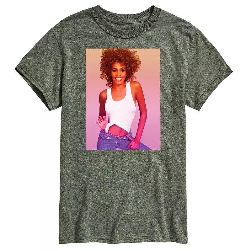 Mens Whitney Houston Photo Tee Product Image