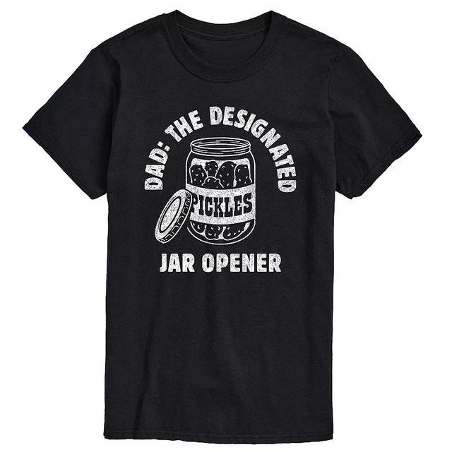 Mens Dad The Designated Jar Opener Graphic Tee Product Image