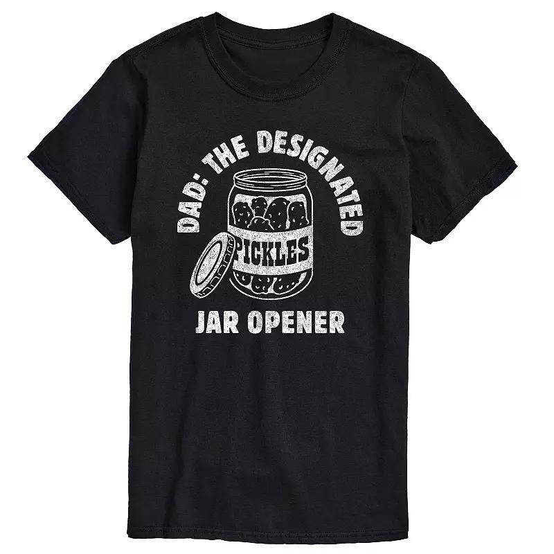 Mens Dad The Designated Jar Opener Graphic Tee Blue Product Image