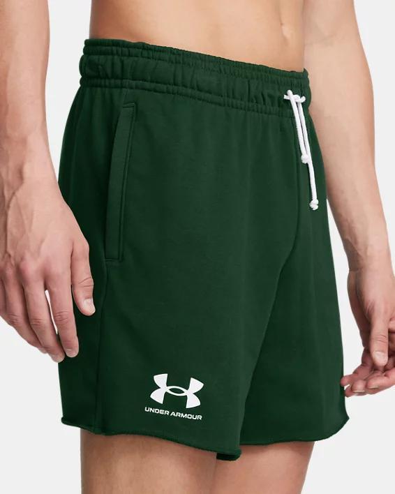 Men's UA Rival Terry 6" Shorts Product Image