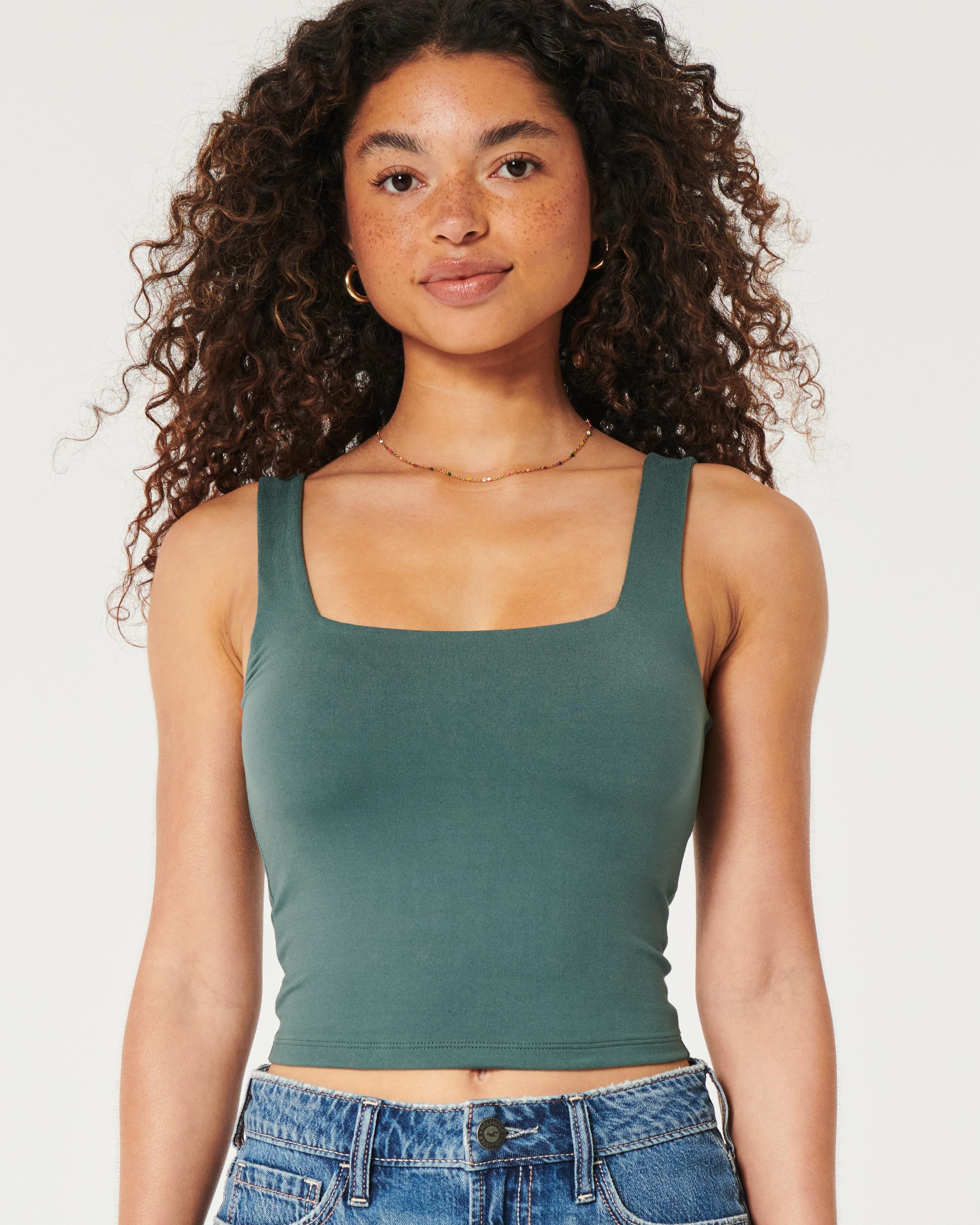 Seamless Fabric Square-Neck Tank product image