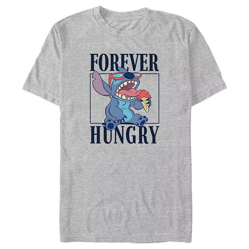 Disneys Lilo & Stitch Forever Hungry Stitch Big & Tall Graphic Tee, Mens Product Image