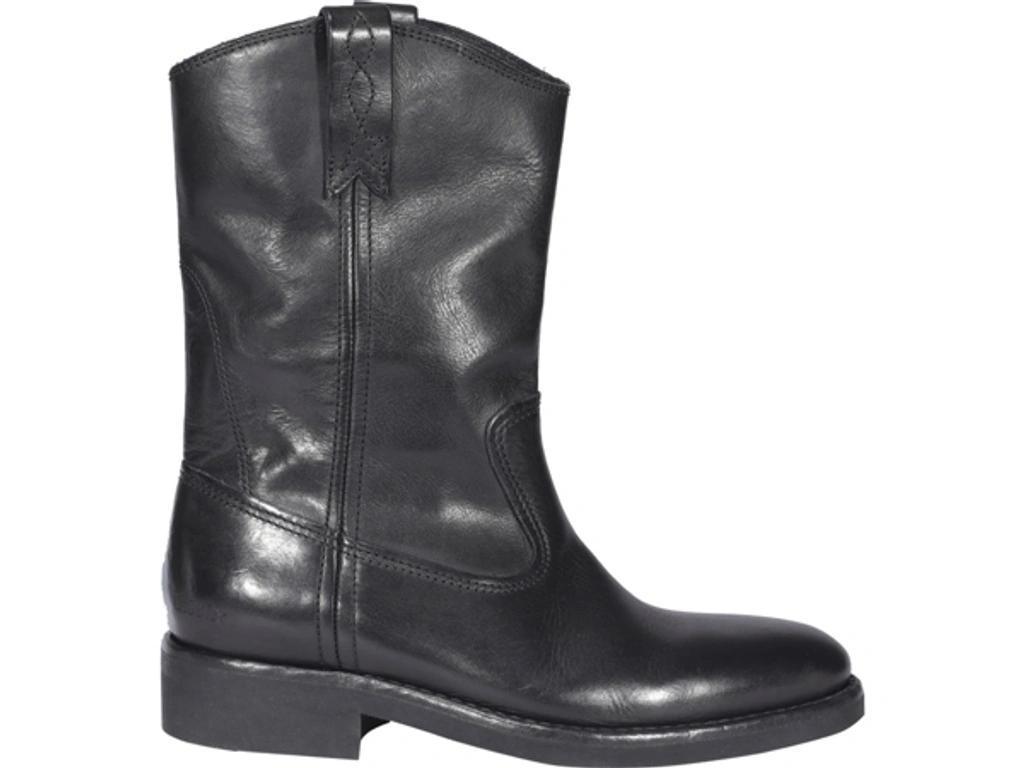 Biker Boots In Black Product Image