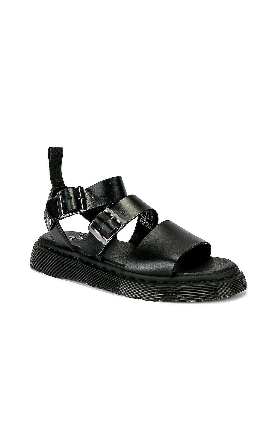 Dr. Martens Gryphon Sandal in Black Product Image