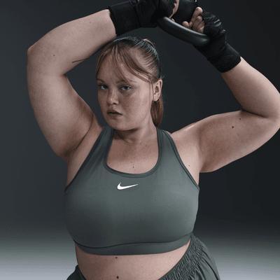 Nike Swoosh Medium Support Women's Padded Sports Bra (Plus Size) Product Image