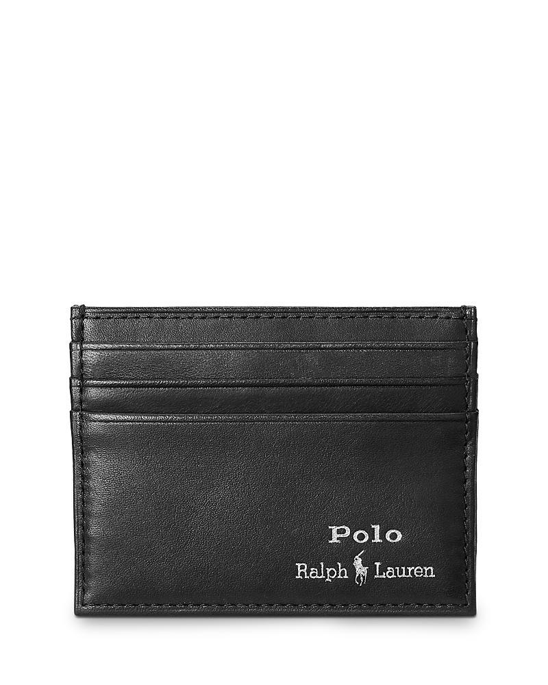 Polo Ralph Lauren Mens Suffolk Slim Leather Card Case Product Image