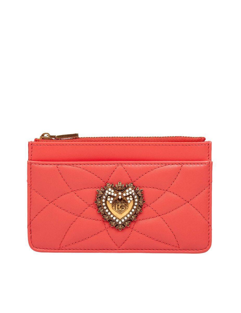 DOLCE & GABBANA Small Leather Goods In Orange Product Image