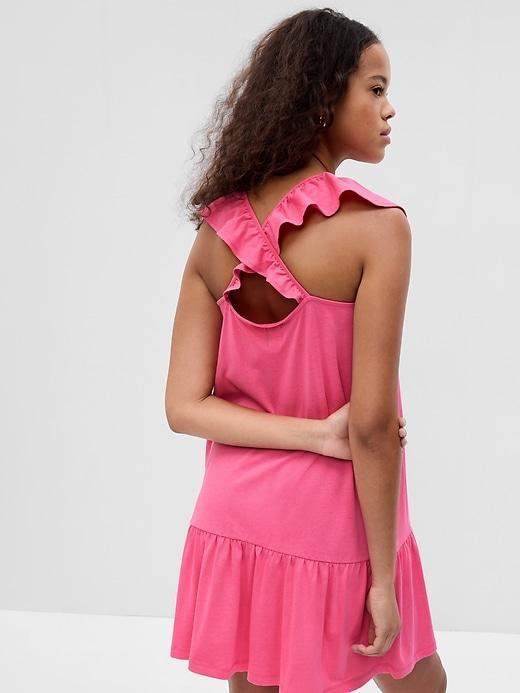 Ruffle Hem Mini Dress Product Image