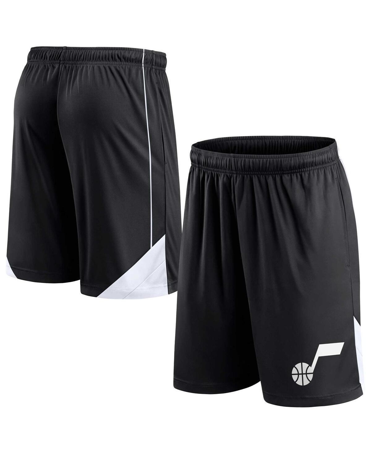 Mens Fanatics Black Utah Jazz Slice Shorts Product Image