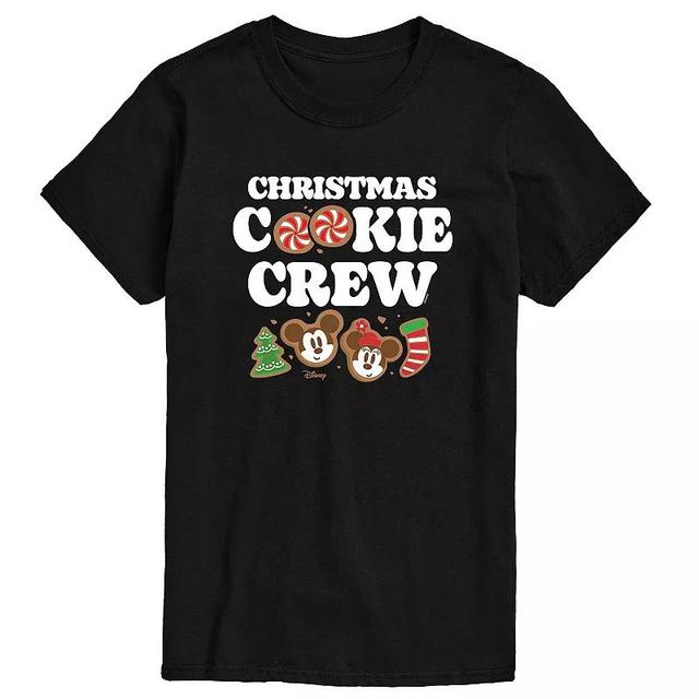 Disneys Mickey Mouse Mens Christmas Cookie Graphic Tee Product Image