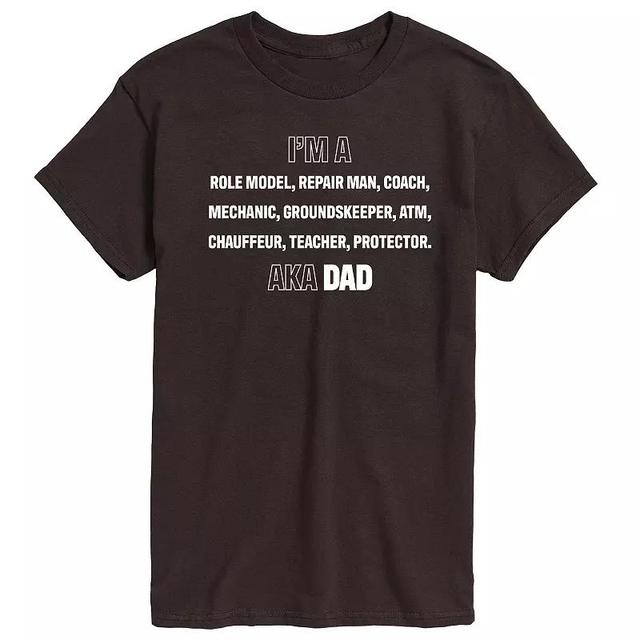 Mens Im A Dad List Graphic Tee Product Image