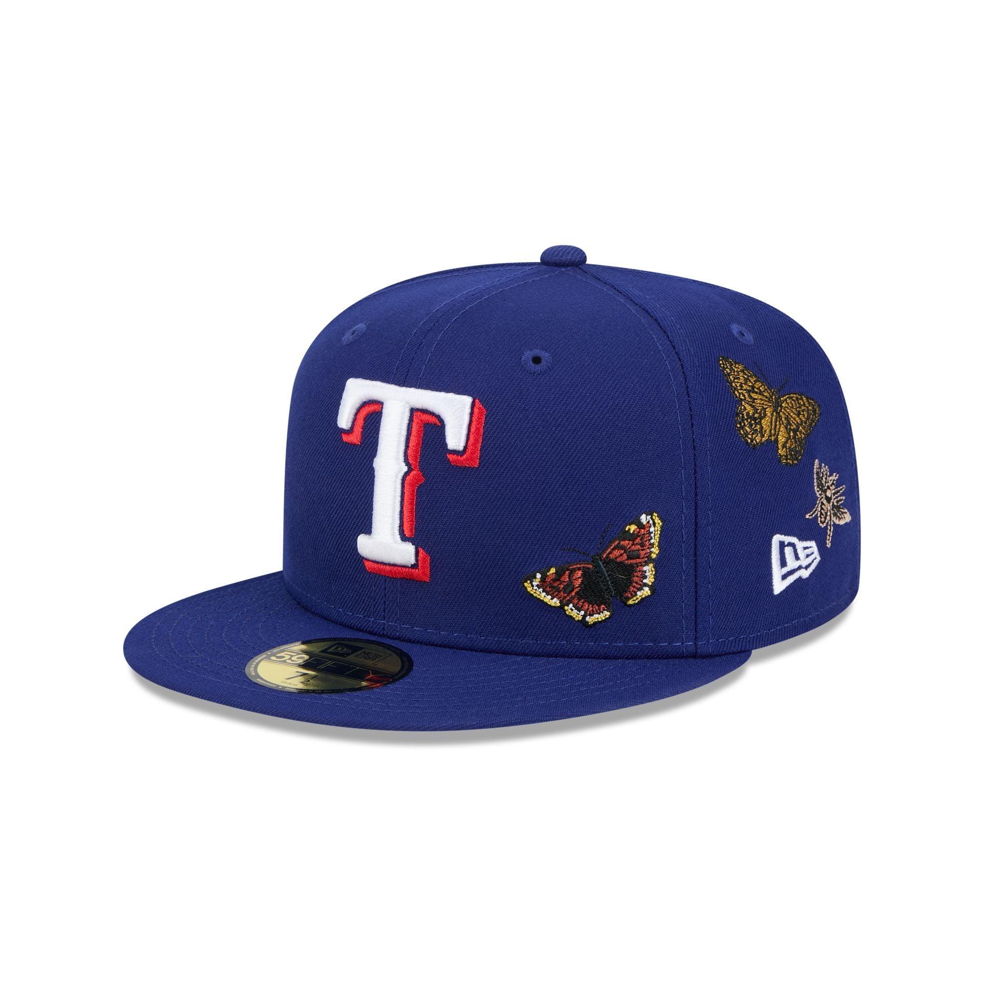 FELT x Texas Rangers Blue 59FIFTY Fitted Hat Male Product Image