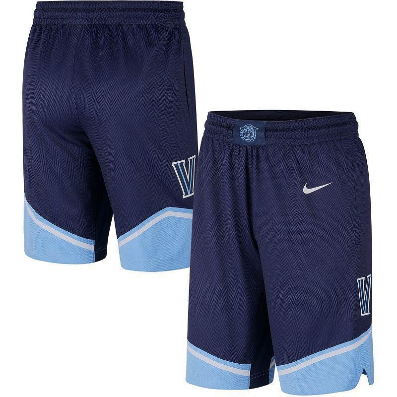 Mens Nike Navy Villanova Wildcats Replica Team Basketball Shorts VIL Blue Product Image