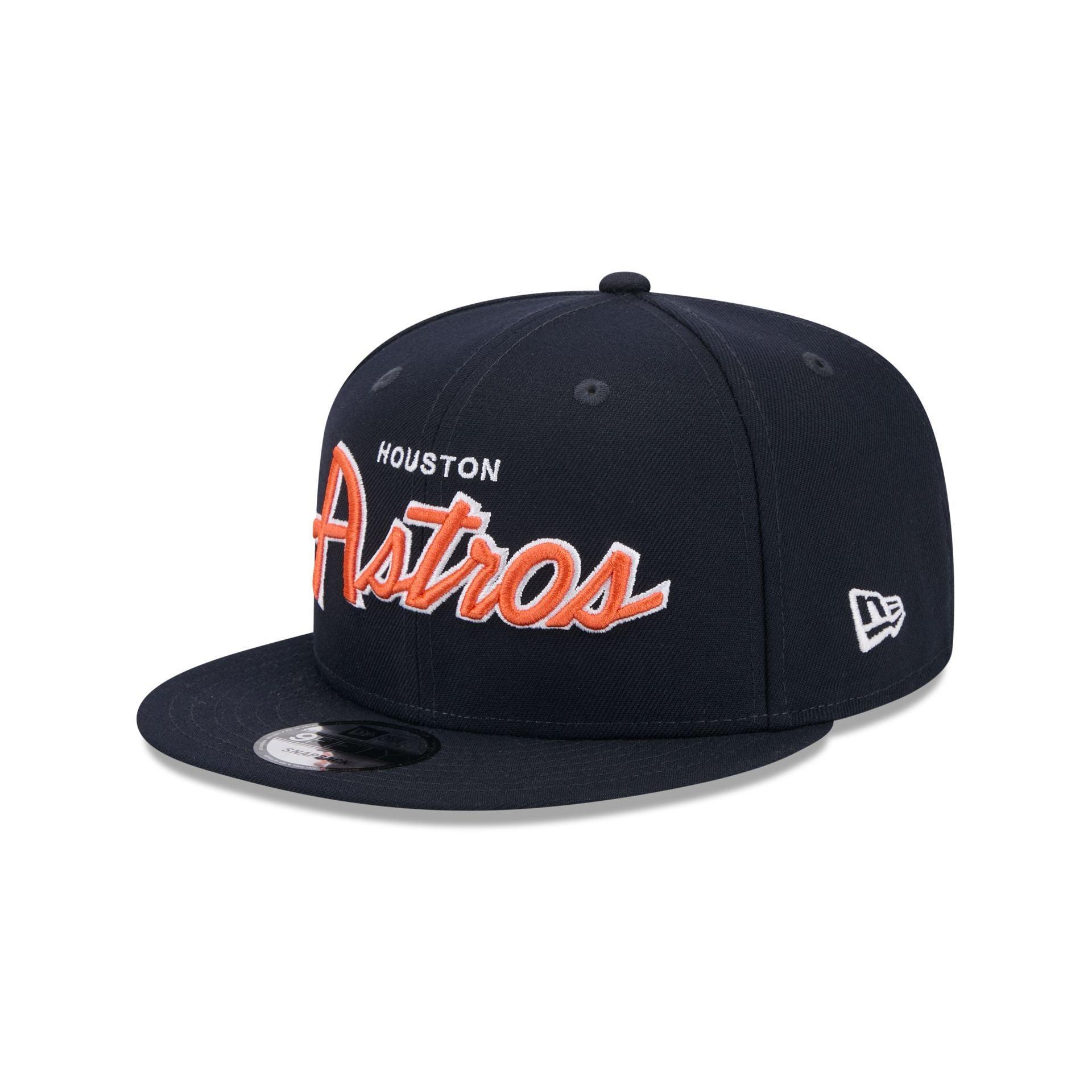 Houston Astros Wordmark 9FIFTY Snapback Hat Male Product Image