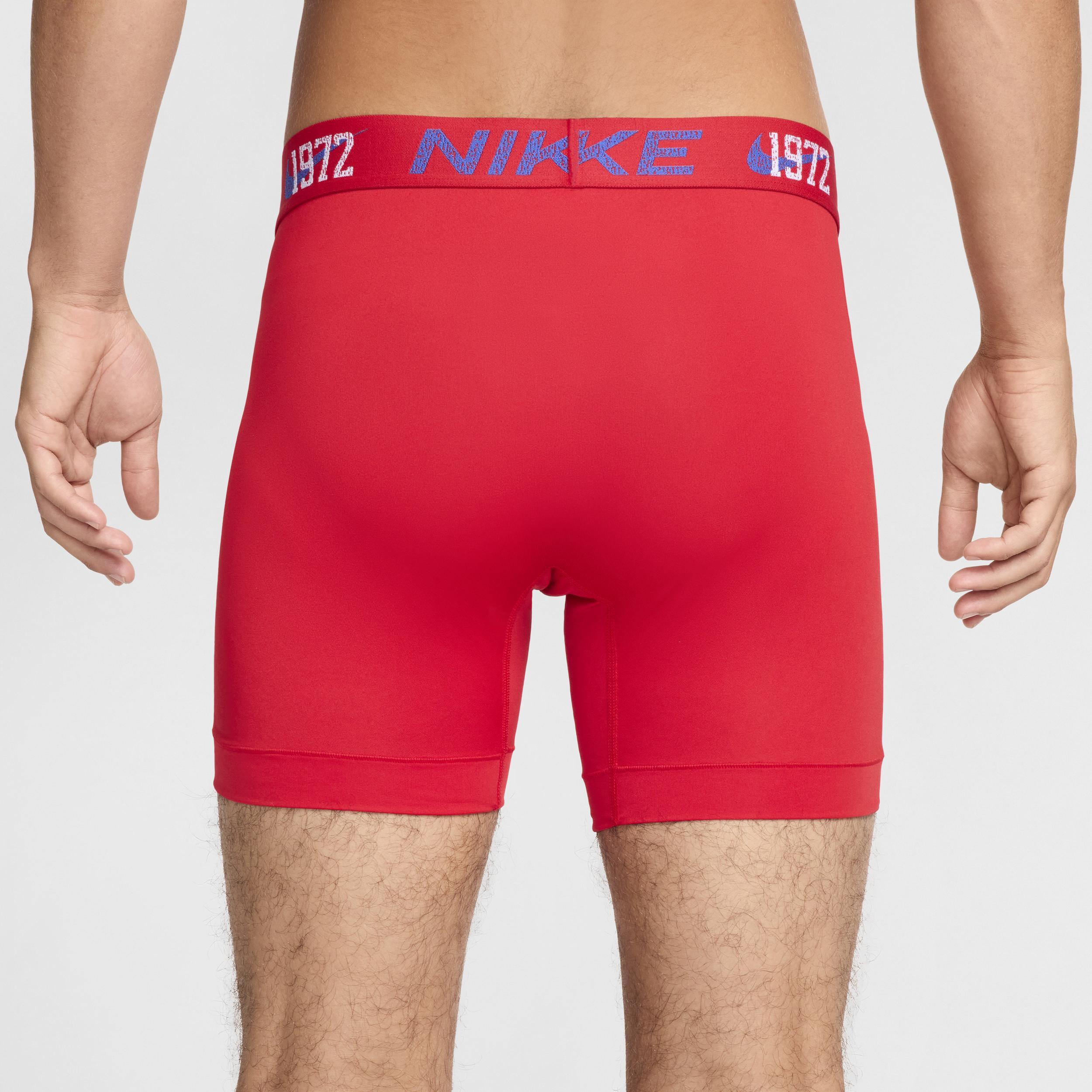 Nike Mens Dri-FIT Essential Micro Boxer Briefs (3-Pack) Product Image