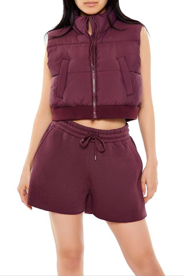 Quilted Cropped Vest | Forever 21 Product Image