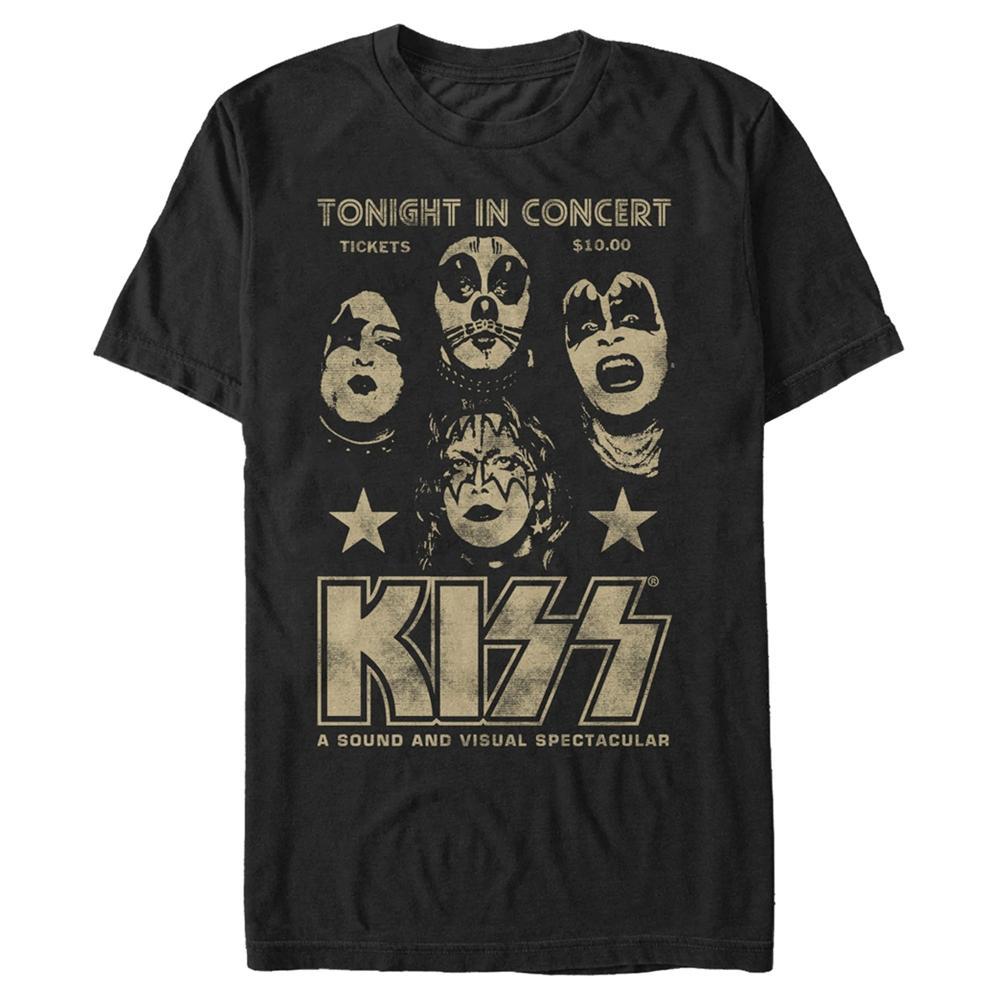 Mens KISS Visually Spectacular Live In Concert Tee Product Image