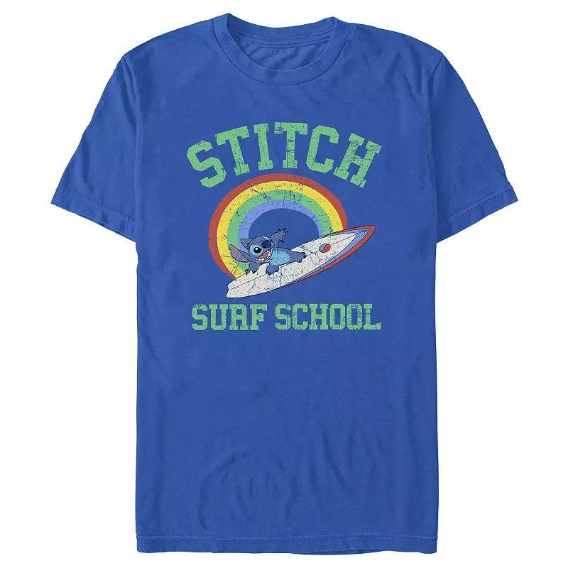 Disneys Lilo & Stitch Surf School Mens Graphic Tee Product Image