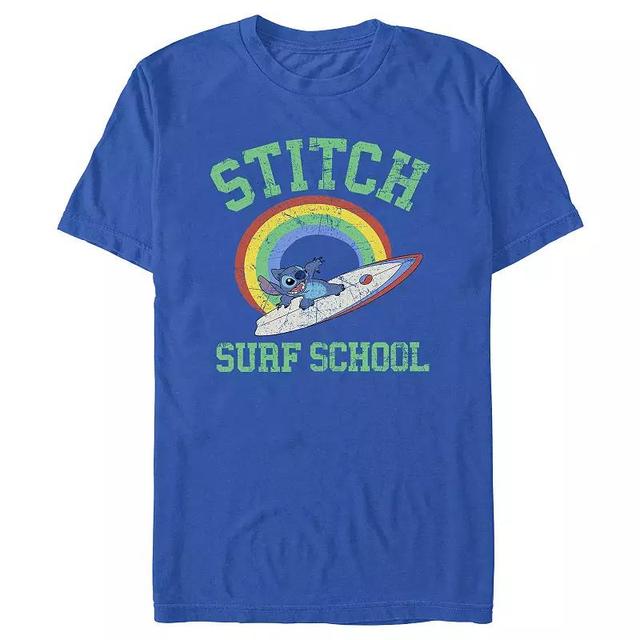 Disneys Lilo & Stitch Surf School Mens Graphic Tee Product Image