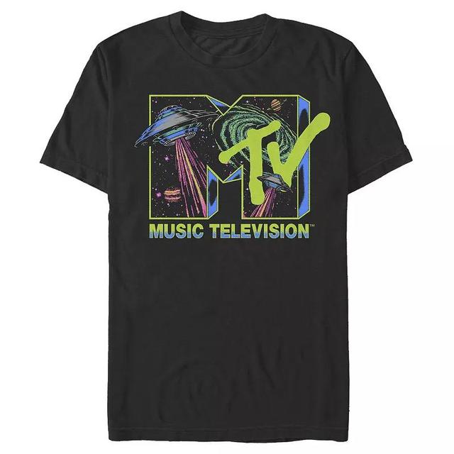 Mens MTV Spaceships Logo Graphic Tee Product Image