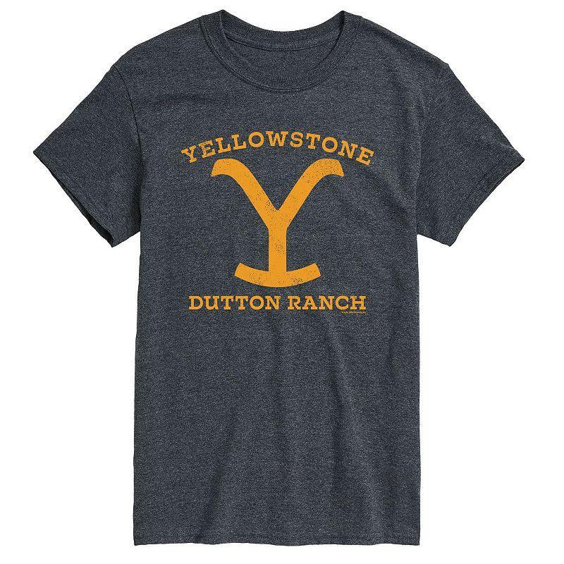 Big & Tall Yellowstone Dutton Ranch Tee, Mens Product Image