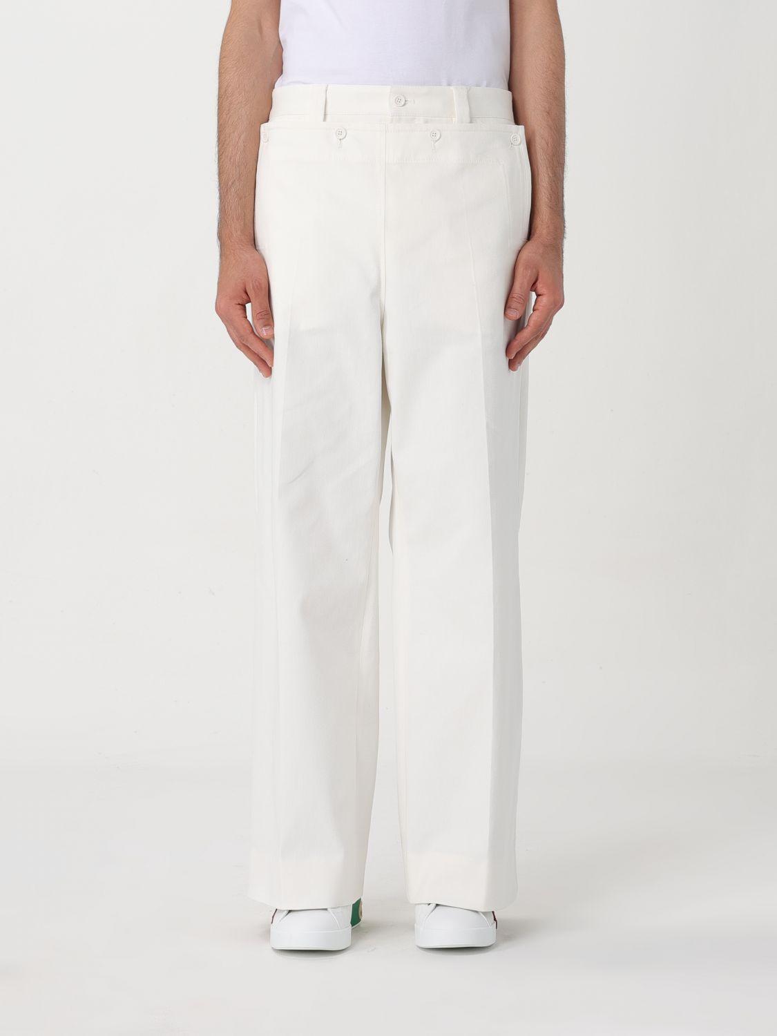 Pants  Men Color White Product Image