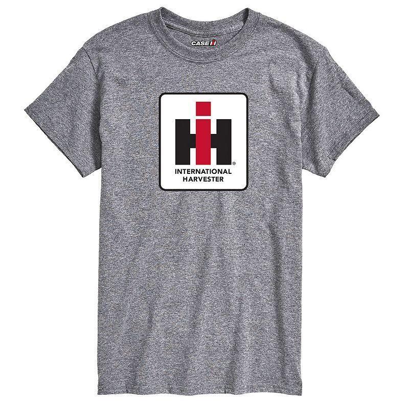 Mens Case IH Logo Tee Med Grey Product Image