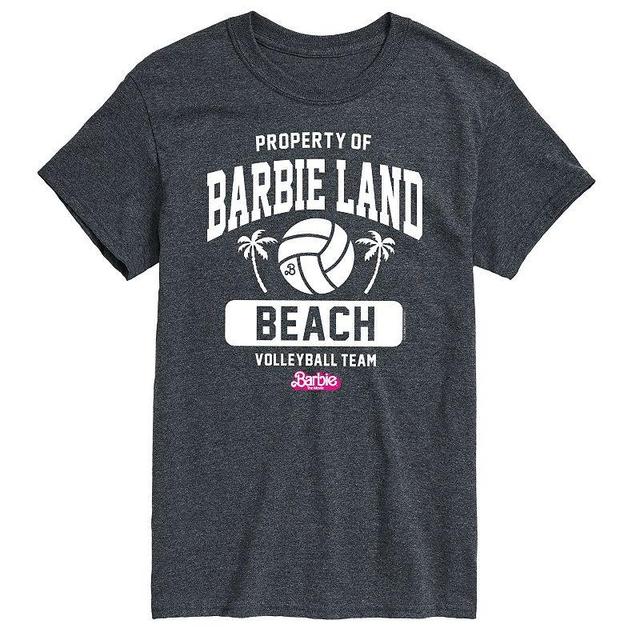 Big & Tall Barbie The Movie Volleyball Graphic Tee, Mens Product Image