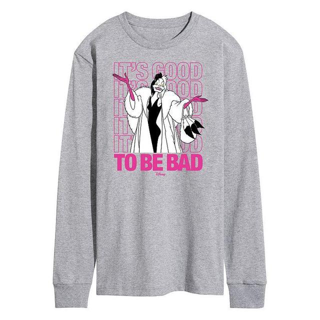 Disney Villains Mens Good To Be Bad Long Sleeve Product Image