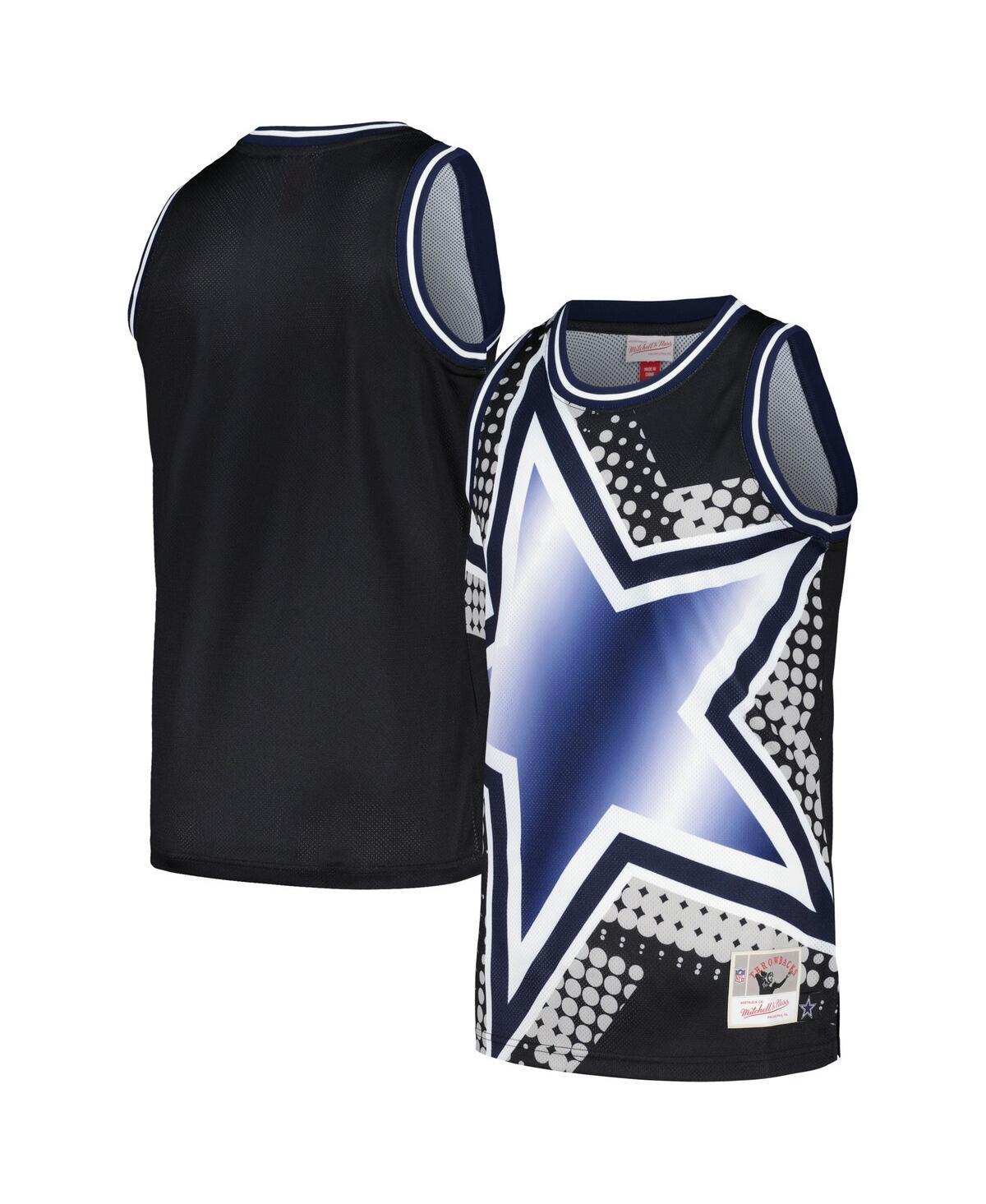 Mens Mitchell & Ness Dallas Cowboys Big Face 7.0 Fashion Tank Top Product Image