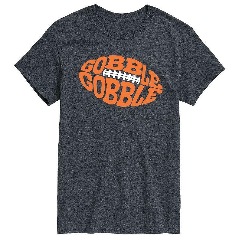 Big & Tall Gobble Gobble Football Tee, Mens Product Image