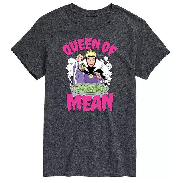 Disneys Villians Big & Tall Queen Of Mean Graphic Tee, Mens Product Image